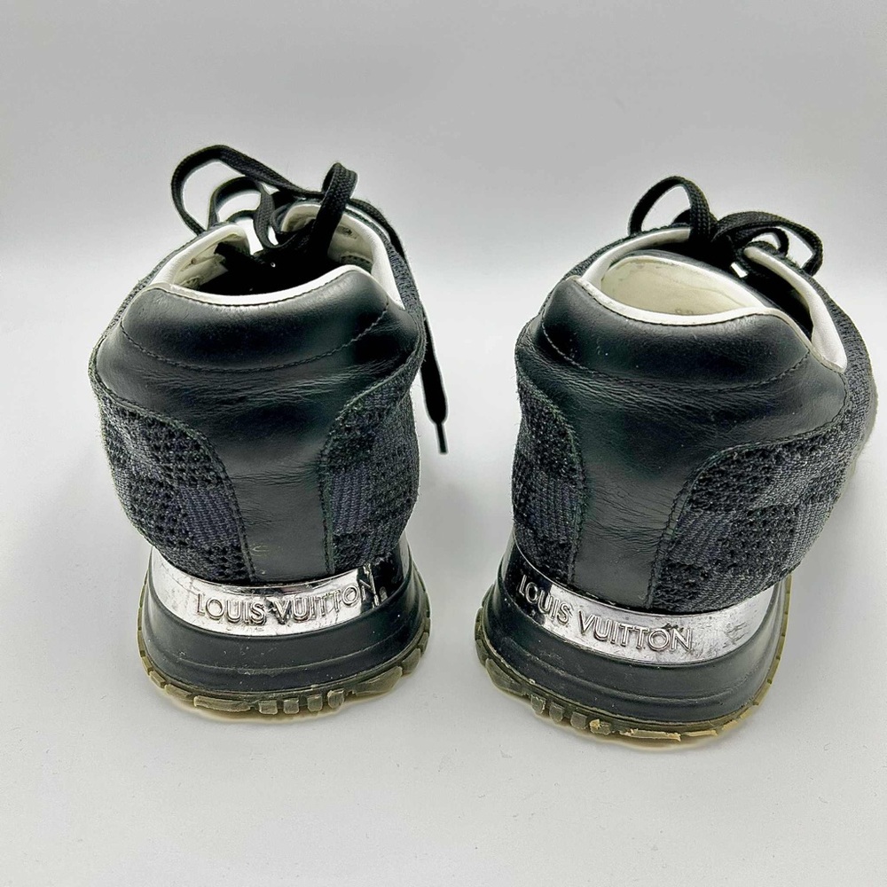 Louis Vuitton Rare Black and Tan Knit Sneakers, Size 41 US - Picture 3 of 7